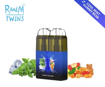 RANDM Twins 2 в 1 - 6000 затяжек Papa-Electro Магазин электронных товаров