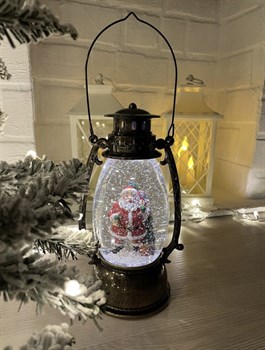 Новогодний фонарь-светильник Дед Мороз в грузовике Papa-Electro Магазин электронных товаров