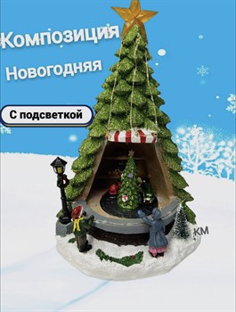 Каркасная светодиодная фигура Ёлочка в ёлке Papa-Electro Магазин электронных товаров