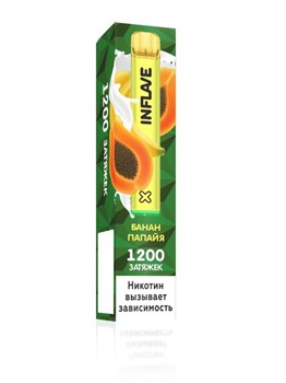 Inflave X - 1200 затяжек Papa-Electro Магазин электронных товаров