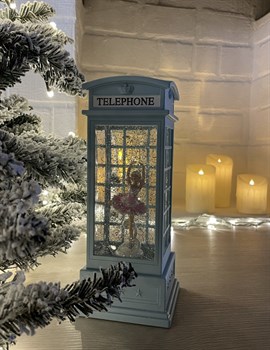 Фонарь-светильник музыкальный Новогодний Балерина голубой Papa-Electro Магазин электронных товаров